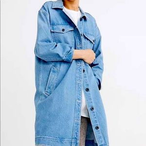 Madewell Denim Duster Coat